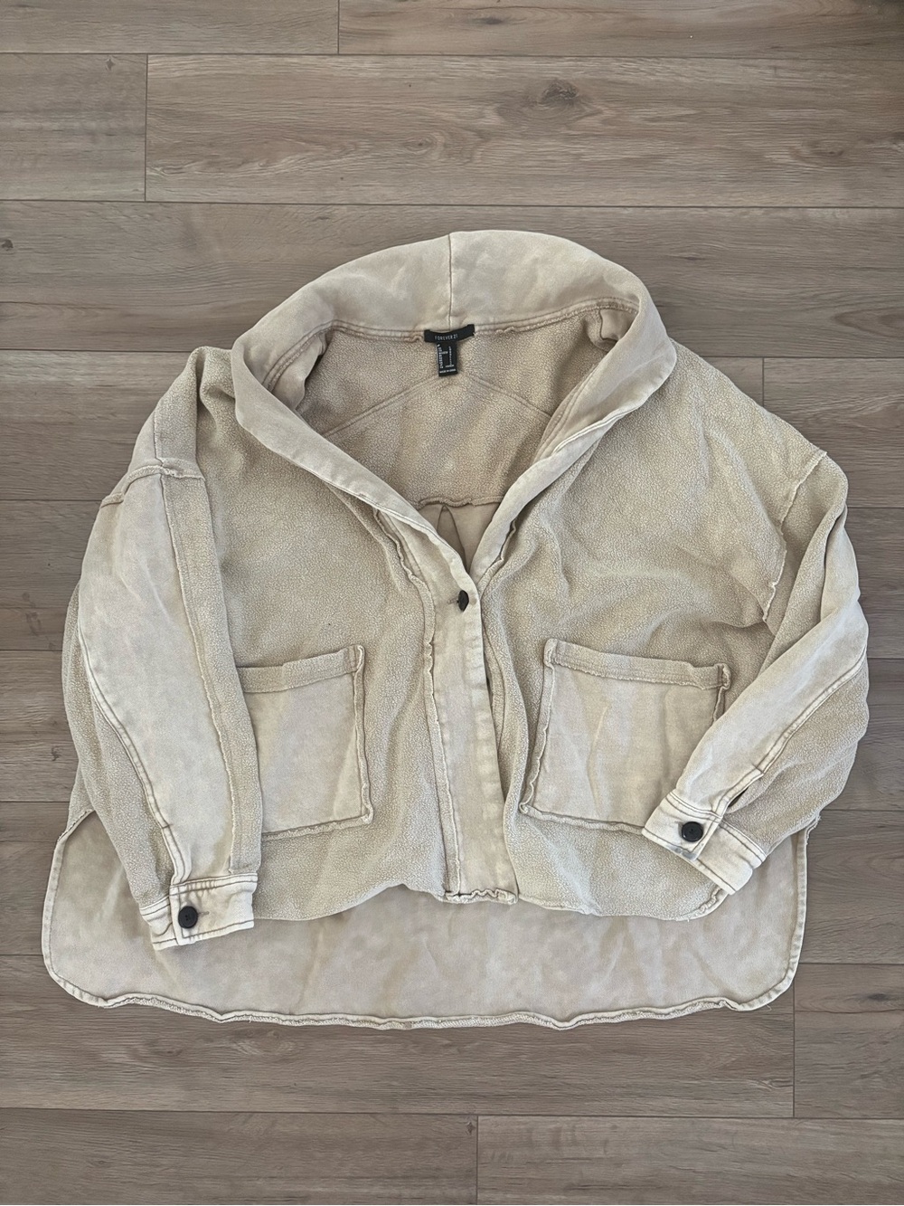 Forever 21 Oversized Shirt Jacket